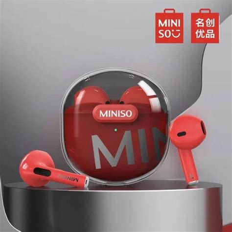 Miniso MINISO Wireless Bluetooth Headset M01 In Ear Sports Noise