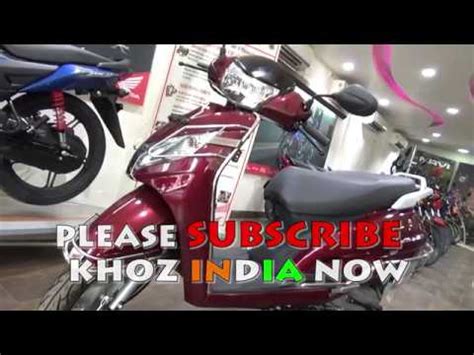 NEW BS IV HONDA ACTIVA 125 COLOR REBEL RED METALLIC WALK AROUND VIDEO