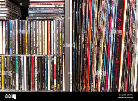 Vinyl record collection, cd's, cd collection, record sleeves, vinyl ...