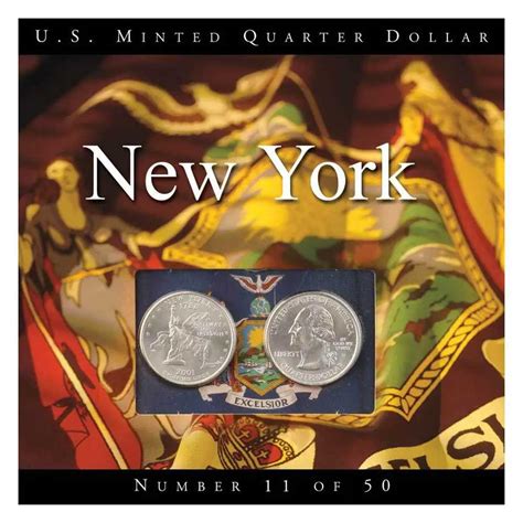 2001 New York Quarter | State Quarter | Coins of America