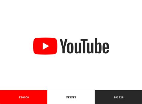 YouTube Brand Color Codes BrandColorCode