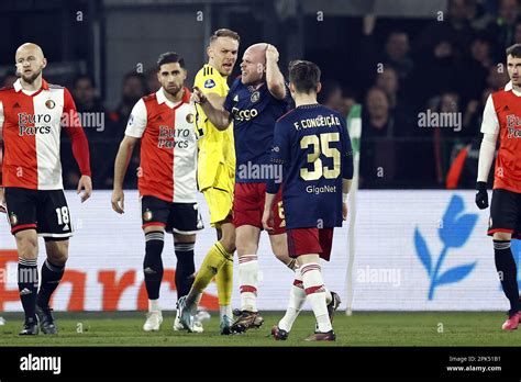 ROTTERDAM LR Gernot Trauner Del Feyenoord Alireza Jahanbaksh Del