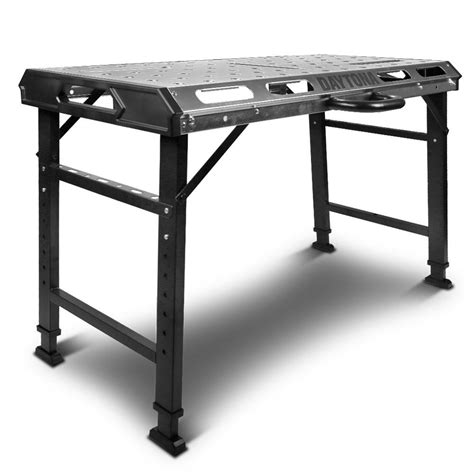 Daytona DWB1068 450kg Adjustable Height Portable Steel Welding Table