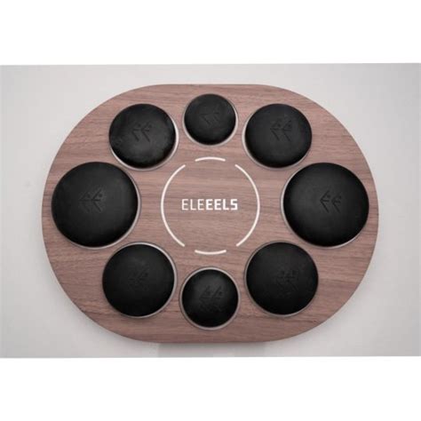 Sada masážní ELEEELS S Revival Hot Stone Spa Collection Masážní oleje gely svíčky FLAGRANTI