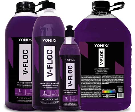 SHAMPOO AUTOMOTIVO LAVA AUTO CONCENTRADO V FLOC VONIXX