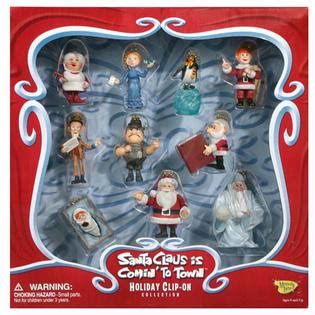 Santa Claus is Coming to Town Figurine Set - Seasonal - Christmas - Villages & Collectibles