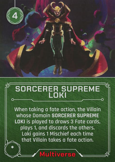 Sorcerer Supreme Loki | Marvel Villainous Wiki | Fandom