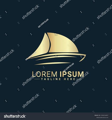 Ship Logo Vector Illustration Template Stock Vector (Royalty Free ...