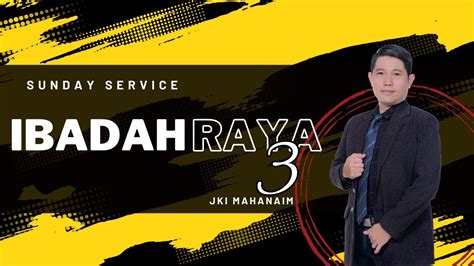 Ibadah Raya Jki Mahanaim Blitar Youtube