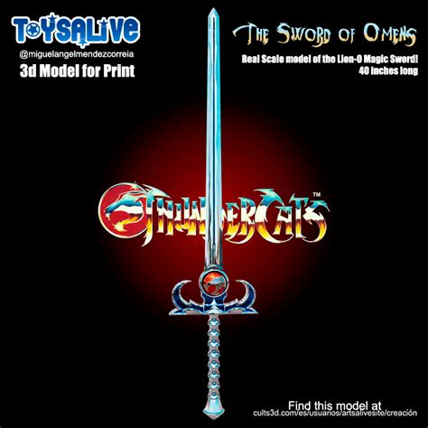 Stl File The Sword Of Omens Stl Model For Print 🗡️・model To Download And 3d Print・cults