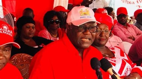 Former President Koroma Arrives Venue Of APC National Delegates Conference