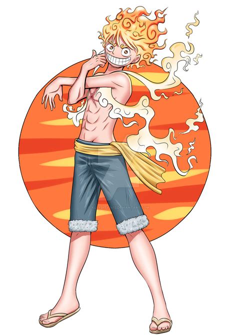 Luffy Gear 5 Awakening By Allydity2412 On Deviantart