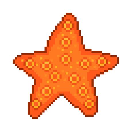 Uma Ilustra O De Pixel Art Estilo Retr De Bits De Uma Estrela Do