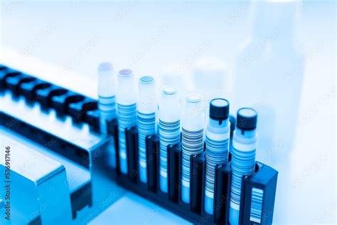 reagent tubes  bottes  laboratory analysis automate machine