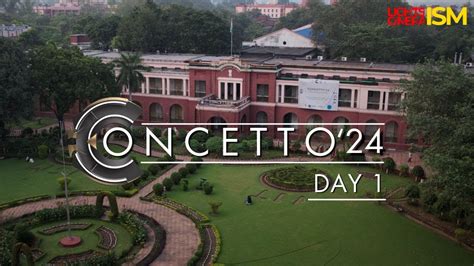 Concetto24 Day 1 Vlog Iit Ism Dhanbad Youtube