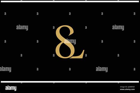 Sl Ls Abstract Letters Logo Monogram Stock Vector Image Art Alamy