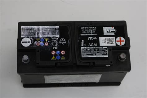 Original VW Audi AGM Batterie Varta 12V 92AH 520A 000915105CE Passat A4