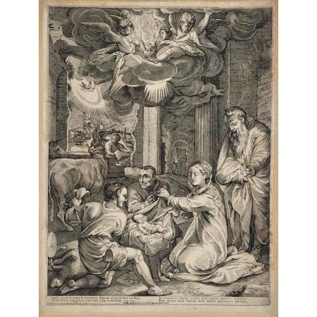 Camillo GRAFFICO Act C 1589 C 1595 L Adoration Des Bergers Alain