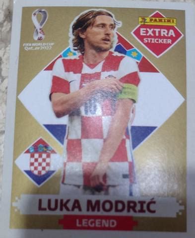 Figurinha Extra Legend Luka Modric Ouro Qatar Em Curitiba