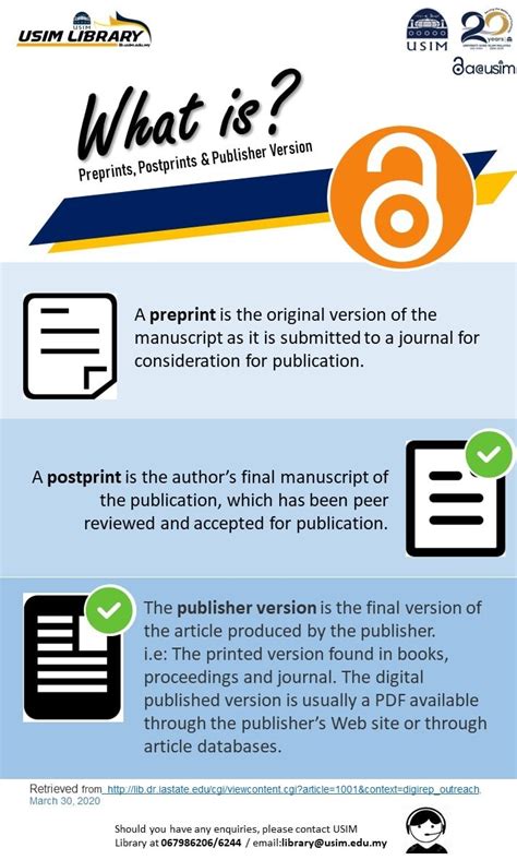 Usim Library On Twitter What Version Of Your Article Do You Want To