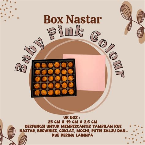 Jual BOX PACKAGING KOTAK KUE DUS NASTAR DUS KUE KERING BOX KUE