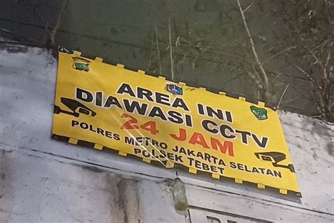 Foto Tawuran Makin Sering Cctv Baru Dipasang Di Manggarai