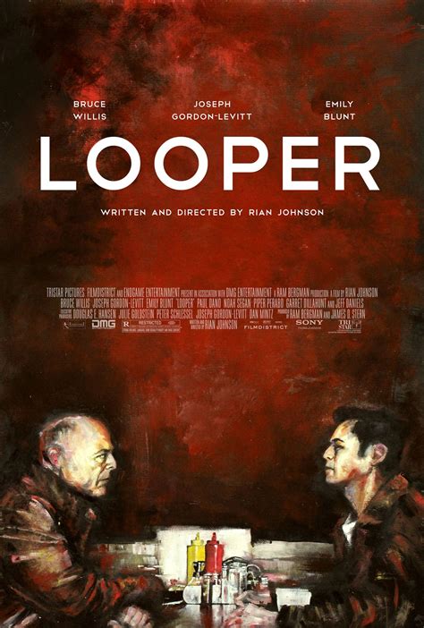 Looper 2012 1280 X 1896 Movie Posters Rian Johnson New Poster