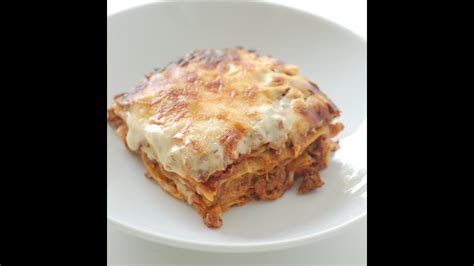 Lasagne Alla Bolognese Lasa As A La Bolo Esa Receta Original