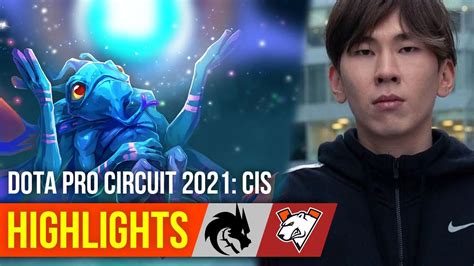 Virtus Pro Vs Team Spirit Dota Pro Circuit 2021 Season 1 CIS Upper