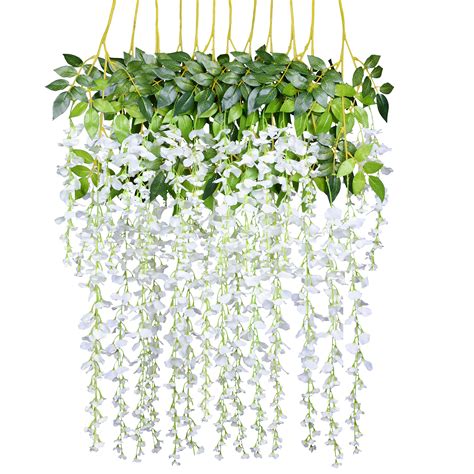 Buy Dearhouse 12pack 3 6 Feet Piece Artificial Wisteria Vine Garland