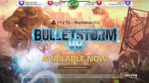 Bulletstorm VR Launch Trailer PS VR2 Games YouTube