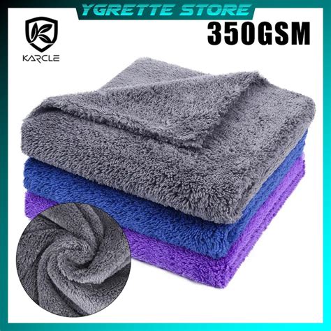 Jual YGRETTE Kain Lap Microfiber Edgeless 40cm X 40cm 350 GSM Poles