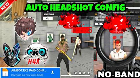 Auto Headshot Config File Free Fire Aimbot Aimlock Headshot Config