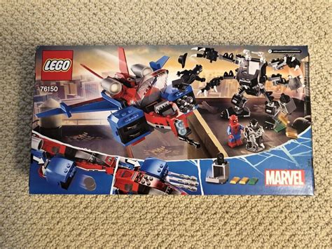 76150 SPIDERJET VS VENOM MECH Lego NEW Legos Set SPIDER MAN NOIR