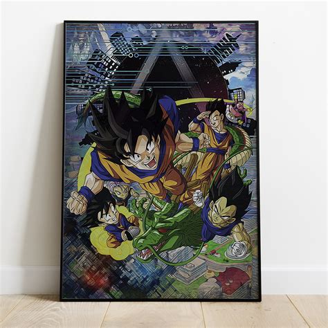 Dragon Ball Z Goku Premium Poster Walmart