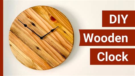 How To Make A DIY Wooden Clock Using Scrap Wood Beginner Scrap Wood