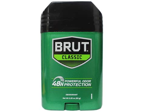 Buy Brut Deodorant Oval Solid 2 25 Oz 24 Hour Protection With Trimax