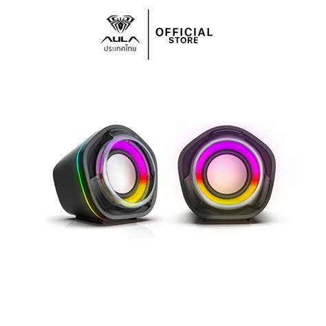 Aula N Rgb Pulse Gaming Speaker Usb Shopee Thailand