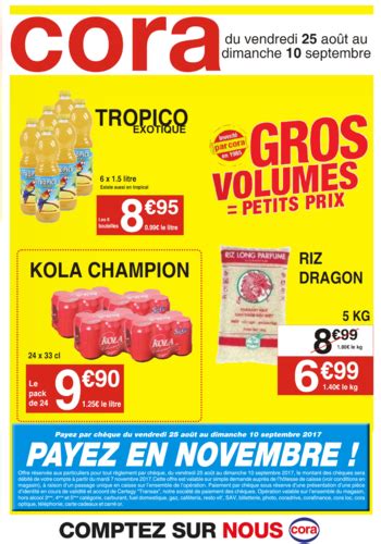 Gros Volumes Petits Prix Cora