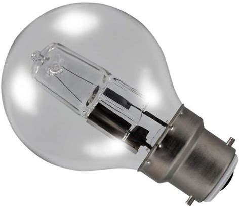 Halogen Golfball Energy Saving W Bayonet Cap