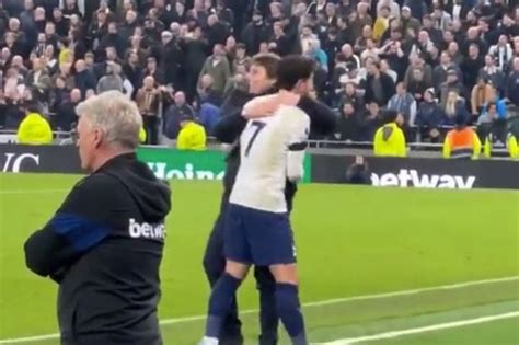 Antonio Contes Reaction To Son Heung Min Shows Softer Side Daily Star