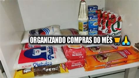 Organizando As Compras Do M S No Arm Rio Compras Reais