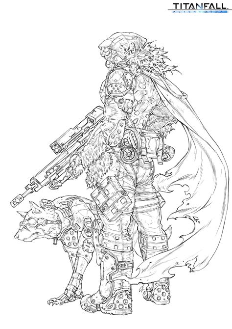 Titanfall Fan Art Wu Kim Concept Art Characters Art Titanfall