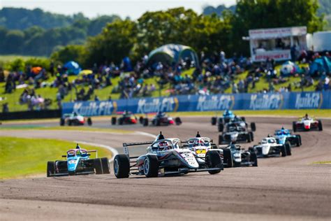 ROKiT FIA British Formula F4 Lisle Wins Reverse Grid Thruxton Battle