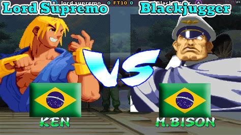 Street Fighter Alpha Ft Lord Supremo Vs Lnd Blackjugger Youtube