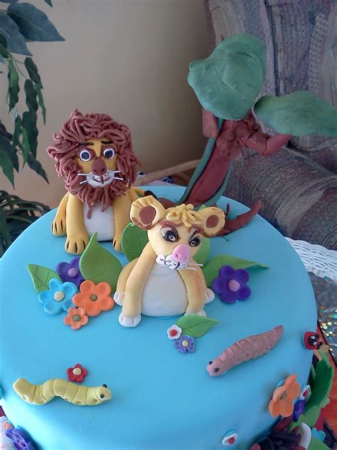 Lion King Baby Shower Cake - CakeCentral.com