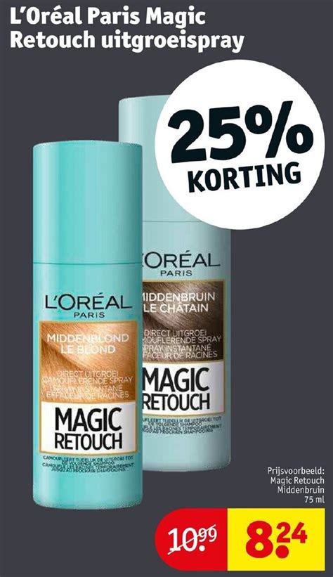 L Oreal Paris Magic Retouch Uitgroeispray Ml Aanbieding Bij Kruidvat