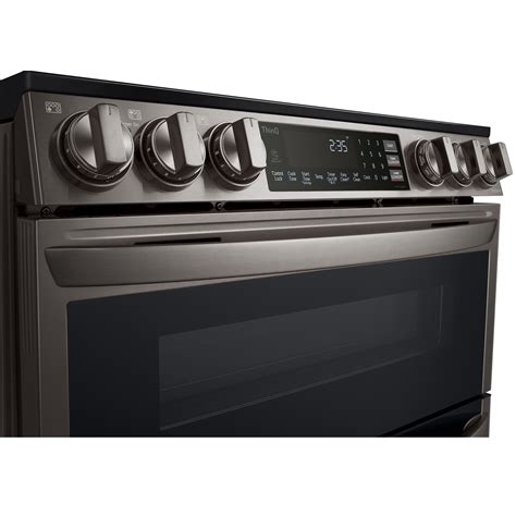 LG 30 In 7 3 Cu Ft Smart Air Fry Convection Double Oven Slide In