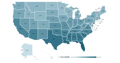 Top 20 Coldest States In America