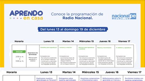 Sali La Programaci N Por Radio Y Tv Del Lunes Al Domingo De